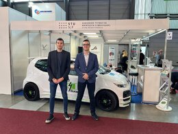 Elektromobil e-up! 4Boost sme prezentovali aj na Medzinárodnom strojárskom veľtrhu v Brne