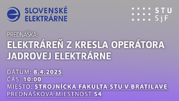 Elektráreň z kresla operátora jadrovej elektrárne