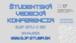 Študentská vedecká konferencia 2023 