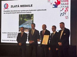 Zlatá medaila pre Strojnícku fakultu STU