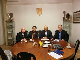 Pracovné stretnutie s profesorom Joo Ho Lee a Ing. Antonom Uhnákom