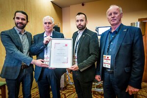 Cena konferencie energfórum 2024 v rukách ústavu procesného inžinierstva strojníckej fakulty stu v bratislave