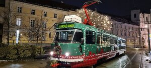 Projekt vianočnej električky 2023 pre bratislavu - P001