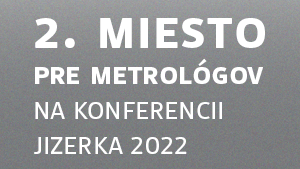 2. miesto pre metrológov za meteorológiu na konferencii JIZERKA 2022