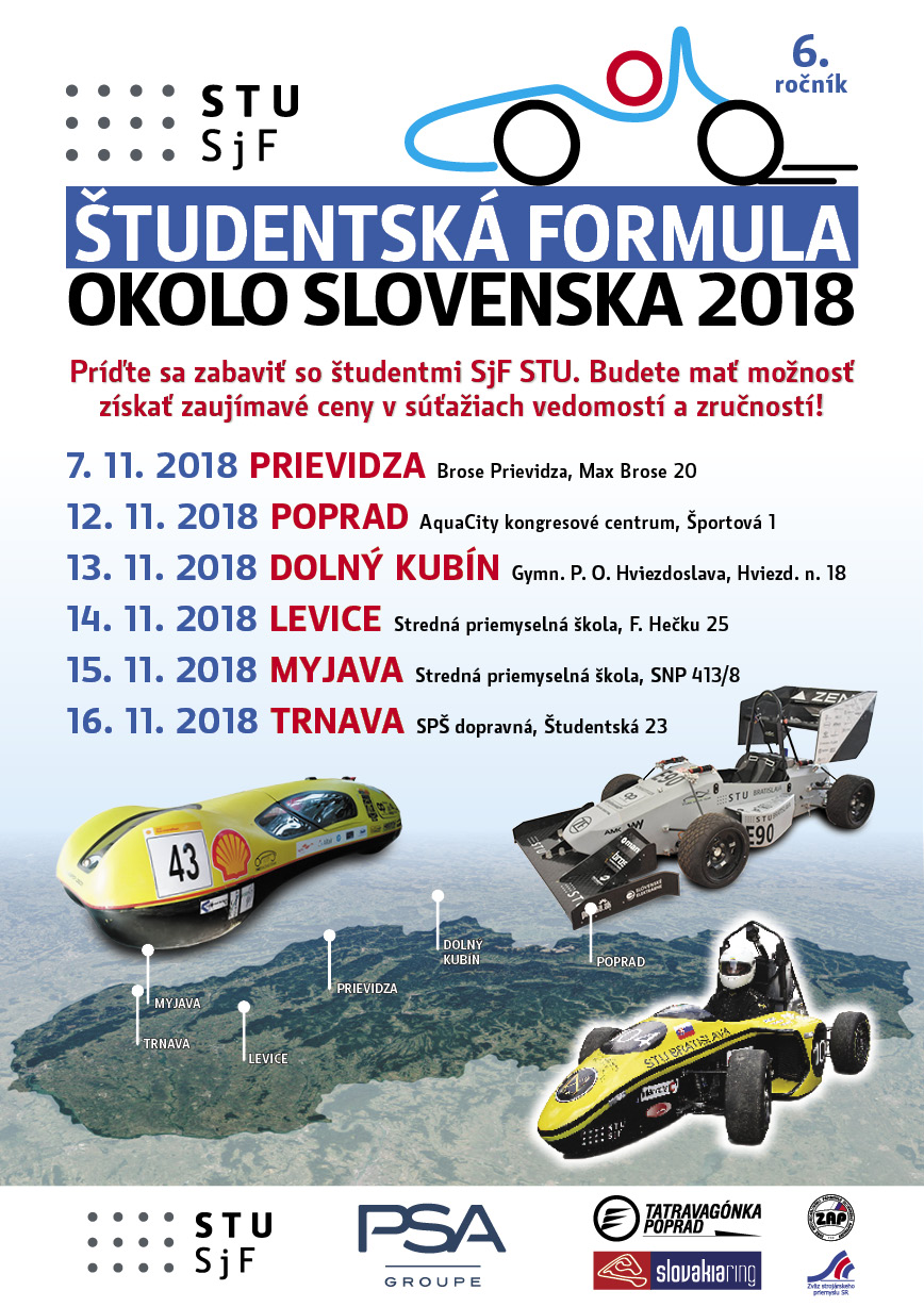 Študentská formula 2018